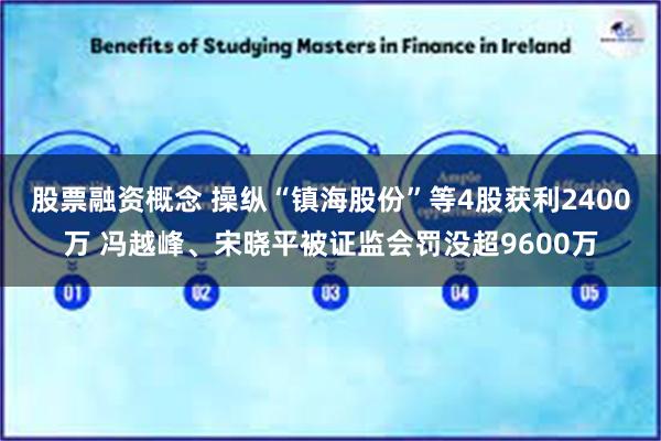 股票融资概念 操纵“镇海股份”等4股获利2400万 冯越峰、宋晓平被证监会罚没超9600万