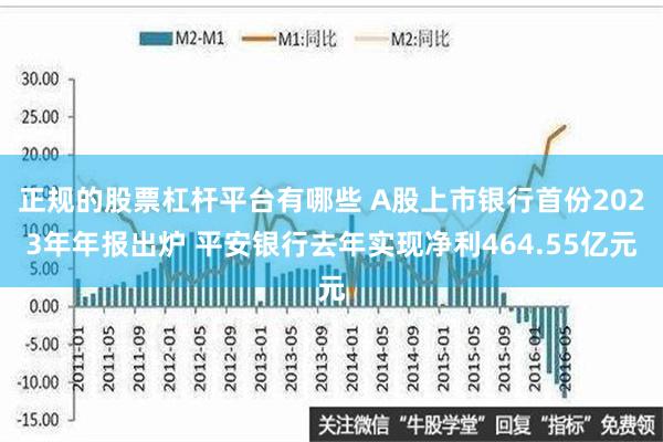 正规的股票杠杆平台有哪些 A股上市银行首份2023年年报出炉 平安银行去年实现净利464.55亿元