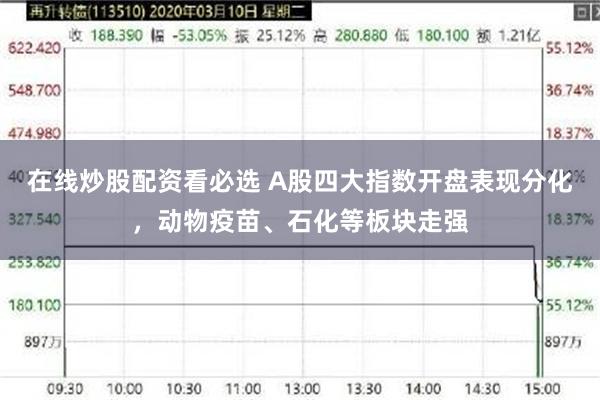 在线炒股配资看必选 A股四大指数开盘表现分化，动物疫苗、石化等板块走强